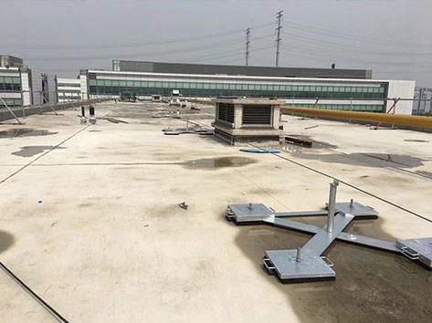 配重塊錨固水平生命線系統